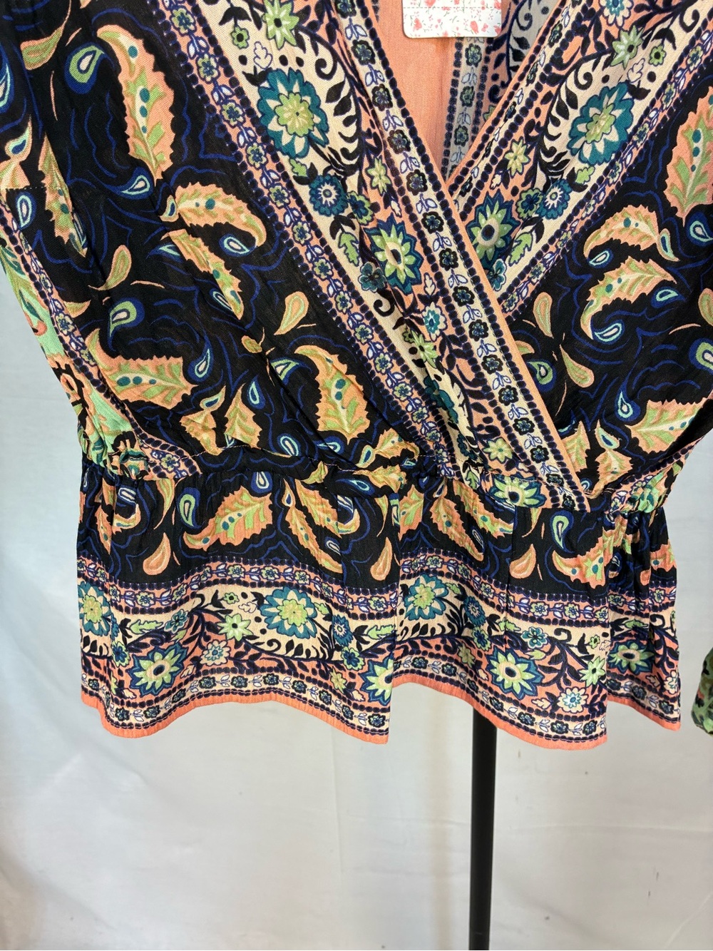 NWT Free Perople Rosalie Wrap Top L - Picture 5 of 9